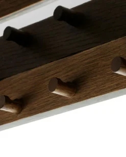 Epoch Hylla Med Klädhängare 118 cm, Naturlig Ek / Fog