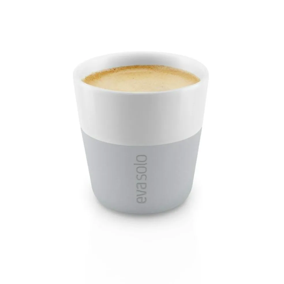 Espressomuggar 8 cl 2-pack, Marble Grey