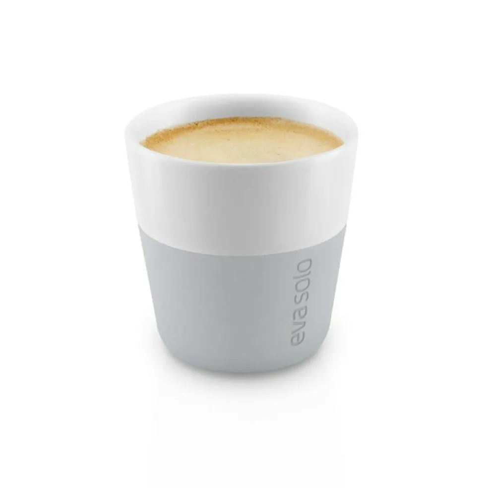 Espressomuggar 8 cl 2-pack, Marble Grey