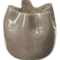 Broste Copenhagen Vaser-Esther Vas 20 cm, Anise Flower Yellow