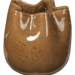 Broste Copenhagen Vaser-Esther Vas / Ljuslykta Ø9,8 cm, Anise Flower Yellow