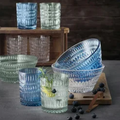 Ethno Tumbler Vintage Blue 30,4cl 2-p