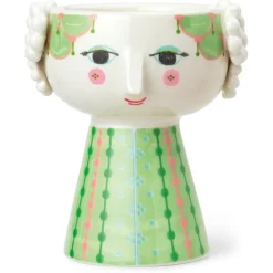 Bjørn Wiinblad Ljuslyktor-Eva Ljusstake 9,5 cm, Ljusblå