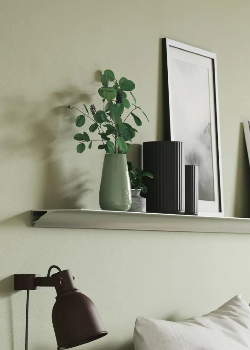 Exilis Basic 28x78 Vägghylla, Vit