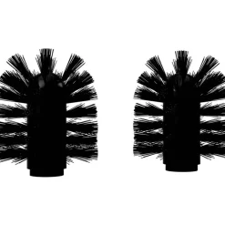 Nichba Toalettborstar-Extra Toalettborste 2-pack, Svart