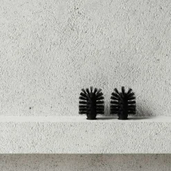 Nichba Toalettborstar-Extra Toalettborste 2-pack, Svart