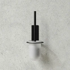 Nichba Toalettborstar-Extra Toalettborste 2-pack, Svart