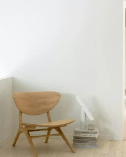 Eye Loungefåtölj, Ek
