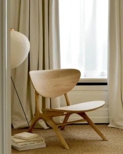 Eye Loungefåtölj, Ek