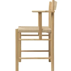 Brdr. Krüger Stolar-F Karmstol, Oljad Ek / Neutralt Papperssnöre