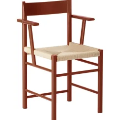 Brdr. Krüger Stolar-F Karmstol, Oljad Ek / Neutralt Papperssnöre