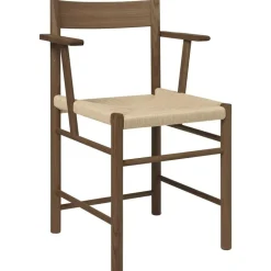 Brdr. Krüger Stolar-F Karmstol, Oljad Ek / Neutralt Papperssnöre