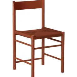 Brdr. Krüger Stolar-F Stol, Oljad Ek / Svart Vävband