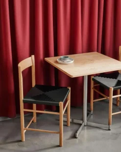 Brdr. Krüger Stolar-F Stol, Oljad Ek / Svart Vävband