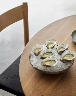 Brdr. Krüger Stolar-F Stol, Oljad Ek / Svart Vävband