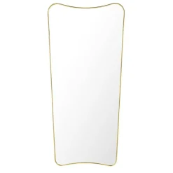 F.A.33 Spegel 148x70cm, Mässing