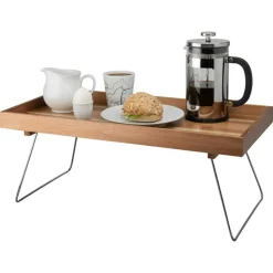 Dorre Brickor-Fabia Fällbar Frukostbricka, Akacia