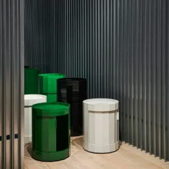 Facet Skåp Låg, Eggshell