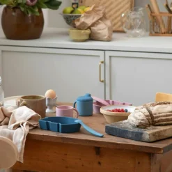 Barn Sebra Barntallrikar-Fanto Skål, Blå