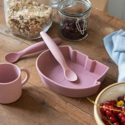 Barn Sebra Barntallrikar-Fanto Skål, Blå