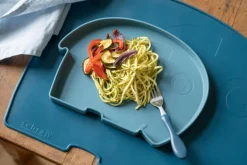 Barn Sebra Barntallrikar-Fanto The Elephant Silikontallrik,