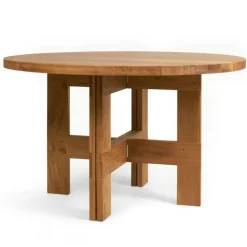 Frama Matbord Och Barbord-Farmhouse Trestle Matbord , Ø 120 cm