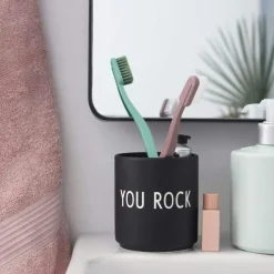 Design Letters Tekoppar|Kaffekoppar-Favourite Kopp 25 cl You Rock, Orange