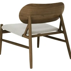 Ferdinand Loungefåtölj, Mörkoljad Ek / Läder Brandy