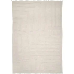 Classic Collection Tuftade Mattor|Ullmattor-Field Matta 200x300 cm, Natural Beige