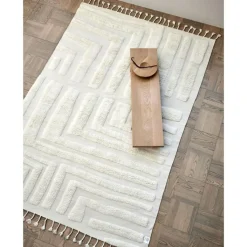 Classic Collection Tuftade Mattor|Ullmattor-Field Matta 200x300 cm, Natural Beige