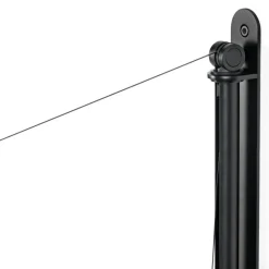 HAY Vägglampor-Fifty-Fifty Vägglampa, Soft black