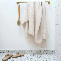 The Organic Company Handdukar & Badlakan-FINE Badhandduk, Dusty Mint