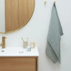 The Organic Company Handdukar & Badlakan-FINE Handduk, Dusty Mint