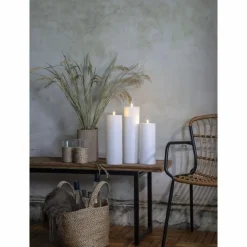 Star Trading Led-Ljus-Flamme Blockljus LED Utomhus , 32,5 cm