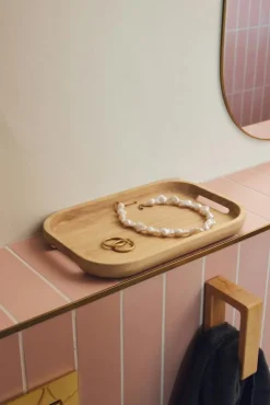 Flection Serveringsbricka Ek, 20x40 cm