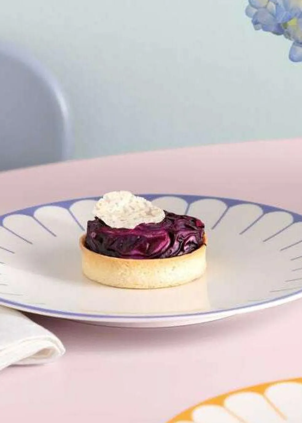 Fleur Middagstallrik 26,5 cm, Bleu