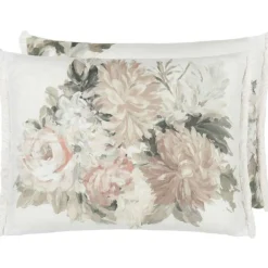 Fleurs d artistes Kudde 45x60 cm, Sepia