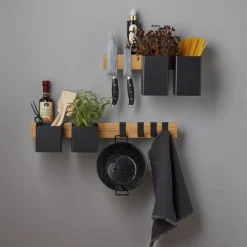 Flex Krokar 2-pack Till Magnetisk Hylla, Vit