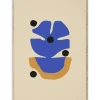 Paper Collective Posters-Flor Azul Poster 30x40 cm