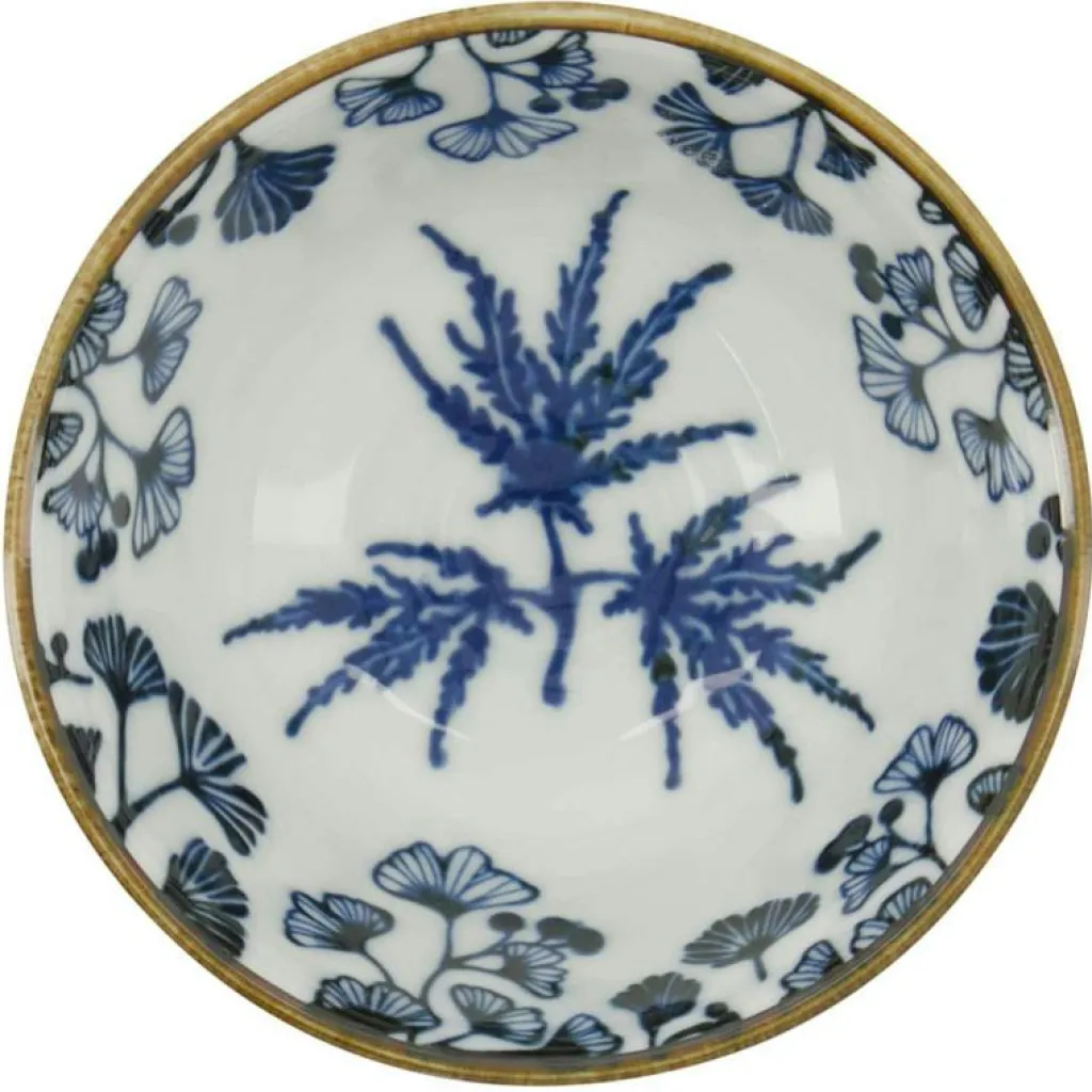 Tokyo Design Studio Serveringsskålar-Flora Japonica Risskål 30 cl, Ivy