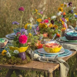 Flora Skål 17 cm, Rosa