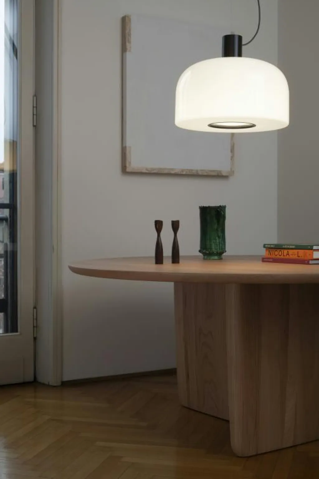 Flos Pendellampor-Bellhop S1 Pendel Lys Aluminium