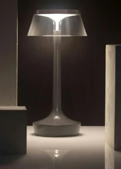 Flos Portabla Lampor|Portabla Lampor-Bon Jour Transportabel Lampe Almost White