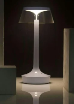 Flos Portabla Lampor|Portabla Lampor-Bon Jour Transportabel Lampe Almost White