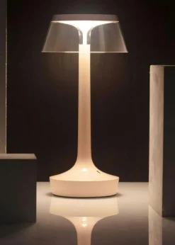 Flos Portabla Lampor|Portabla Lampor-Bon Jour Transportabel Lampe Almost White