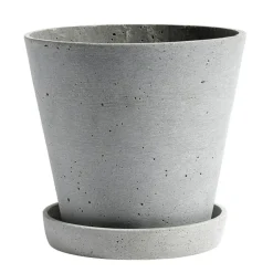 HAY Utekrukor & Odlingslådor|Krukor-Flowerpot Kruka Med Fat , Ø17.5 cm L