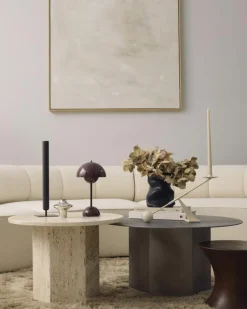 &Tradition Portabla Lampor|Portabla Lampor-Flowerpot VP9 Bordslampa Portabel, Matt Light Grey