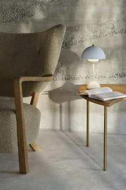 &Tradition Portabla Lampor|Portabla Lampor-Flowerpot VP9 Bordslampa Portabel, Matt Light Grey