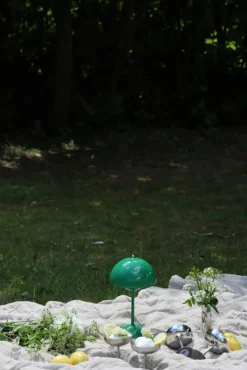 &Tradition Portabla Lampor|Portabla Lampor-Flowerpot VP9 Bordslampa Portabel, Matt Light Grey