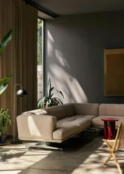 &Tradition Golvlampor-Flowerpot VP12 Golvlampa, Chrome-Plated